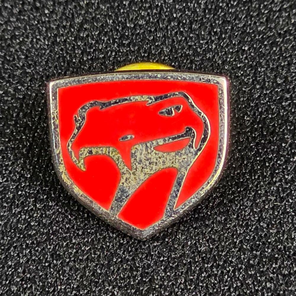 Dodge Viper Logo Snake Head Pin Enamel Lapel Hat